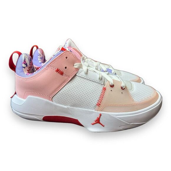 Jordan One Take 5 Womens/Kids White Pink Lavender Red FQ3102-100 - Picture 2 of 9